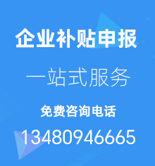 企业补贴申报