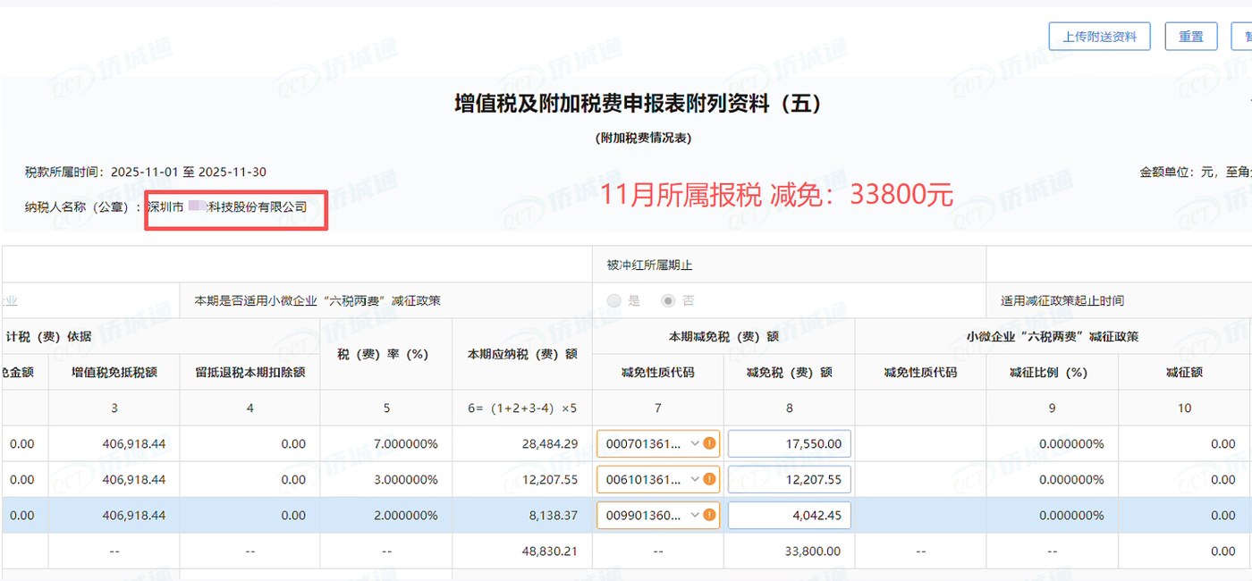 深圳《税务事项通知书》凭证，金额 33,800.00 元，客户名称与纳税人识别号已脱敏