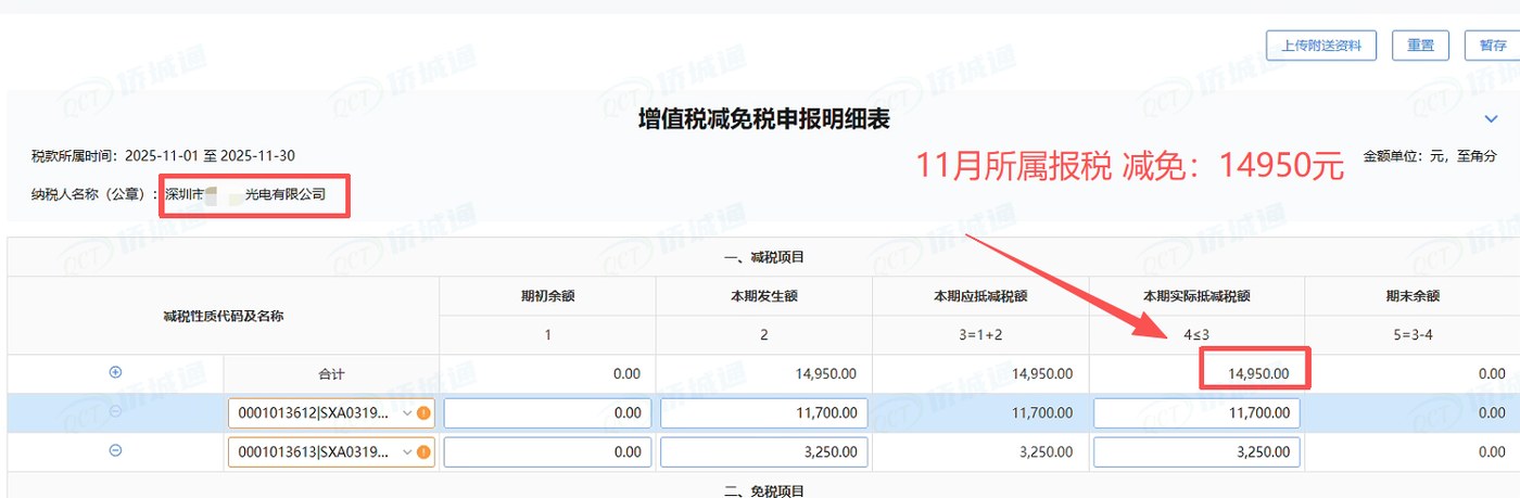 广东《税务事项通知书》凭证，金额 14,950.00 元，客户名称与纳税人识别号已脱敏